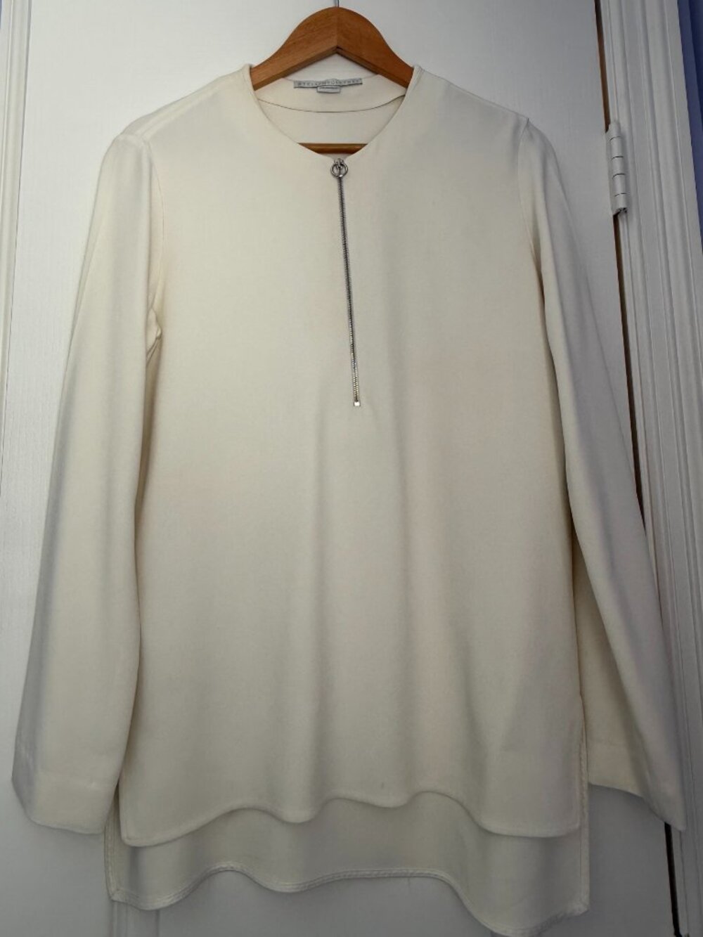 Stella McCartney Arlesa Crepe Blouse - size 40
